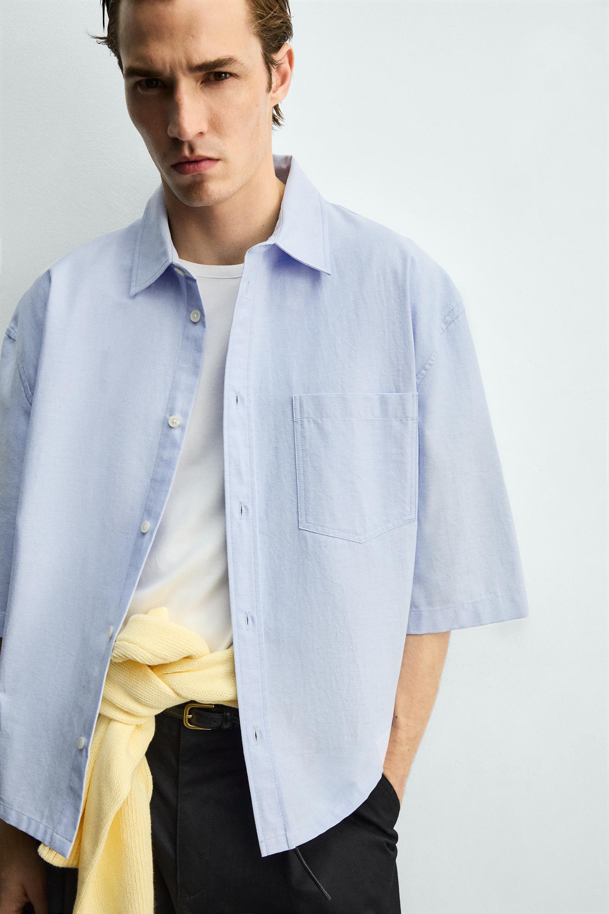 BOXY FIT SHIRT WITH POCKET